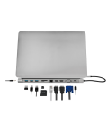 Docking Station Logilink USB-C, 100W, 4K, 11 Port
