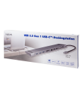 Docking Station Logilink USB-C, 100W, 4K, 11 Port