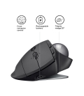 Logitech MX Ergo Trackball Zwart Retail Wireless