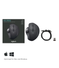 Logitech MX Ergo Trackball Zwart Retail Wireless