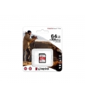 SDXC Card 64GB Kingston U3 V90 Canvas React Plus