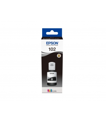 Epson 102 EcoTank Inktfles Zwart 127,0ml (Origineel)