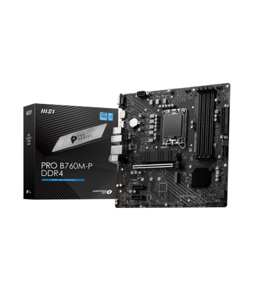 MSI 1700 PRO B760M-P DDR4 - DDR4/2xM.2/DP/HDMI/VGA/µATX