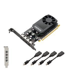 P1000 PNY QUADRO V2 4GB/4xmDP/Low Profile