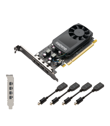 P1000 PNY QUADRO V2 4GB/4xmDP/Low Profile