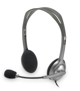Logitech Stereo Headset H110 grijs