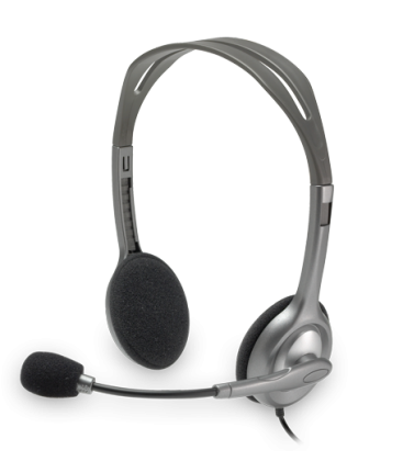 Logitech Stereo Headset H110 grijs