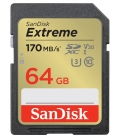SDXC Card 64GB Sandisk UHS-I U3 Extreme