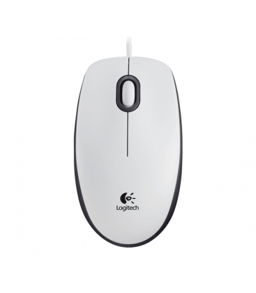 Logitech M100 Optical USB Wit Retail
