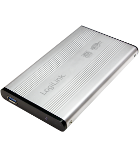 2.5" Logilink Enclosure USB3.0 / SATA / Zilver