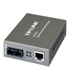 TP-Link 1 Gb RJ45 naar 1 Gb SC fiber convertor