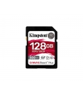 SDXC Card 128GB Kingston U3 V90 Canvas React Plus