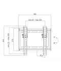 Wall mount LogiLink Tilt 23"-42" 