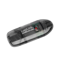 USB2.0 LogiLink Micro-SD / SDHC / MMC / RS-MMC Zwart