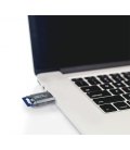 USB2.0 LogiLink Micro-SD / SDHC / MMC / RS-MMC Zwart