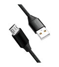 USB 2.0 A  Micro B 1.00m LogiLink Zwart