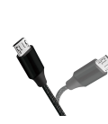 USB 2.0 A  Micro B 1.00m LogiLink Zwart