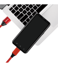 USB 2.0 C  USB-A 1.00m LogiLink Rood