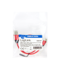 USB 2.0 C  USB-A 1.00m LogiLink Rood