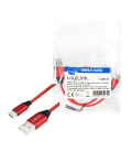USB 2.0 C  USB-A 1.00m LogiLink Rood