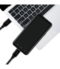 USB 2.0 C  USB-C 0.30m LogiLink Zwart