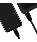 USB 2.0 C  USB-A 1.00m LogiLink Zwart + meetlint