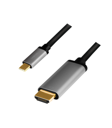 USB 3.2 Gen2 C --> HDMI 1.80m LogiLink 4K