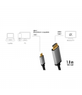 USB 3.2 Gen2 C --> HDMI 1.80m LogiLink 4K