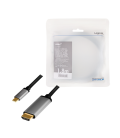USB 3.2 Gen2 C --> HDMI 1.80m LogiLink 4K