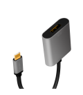 USB 3.2 Gen1 C --> DP(F) 0.15m LogiLink 4K