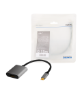 USB 3.2 Gen1 C --> DP(F) 0.15m LogiLink 4K