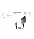 USB 3.2 Gen1 C --> HDMI(F) 0.15m LogiLink 4K
