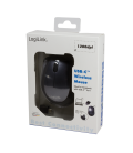 Logilink ID0160 Optical USB-C Zwart Retail Wireless