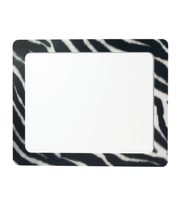 Mousepad LogiLink zebra design fotolijstje 230x190
