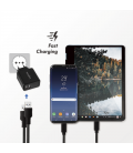 Lader 230V 2xUSB-A 12W LogiLink Zwart