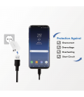 Lader 230V 2xUSB-A 12W LogiLink Wit