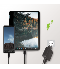 Lader 230V 1xUSB-C 18W+1xUSB-A 18W LogiLink Zwart