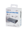 LogiLink 4 Port, USB-A 3.0 actief