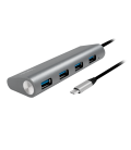 LogiLink 4 Port, USB-C --> USB-A 3.0 Passief