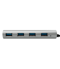 LogiLink 4 Port, USB-C --> USB-A 3.0 Passief