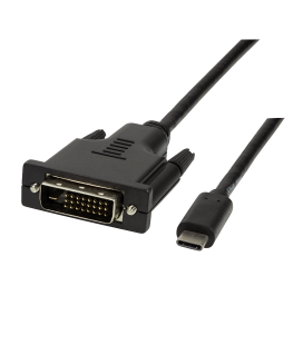USB-C 3.2 (M) --> DVI (M) 3.00m LogiLink