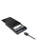 2.5" Logilink Enclosure USB3.0 / SATA / Zwart