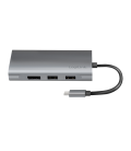 Docking Station Logilink USB-C, 100W, 4K, 8 Port
