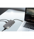 Docking Station Logilink USB-C, 100W, 4K, 8 Port