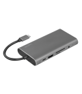 Docking Station Logilink USB-C, 100W, 4K, 10 Port
