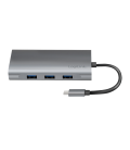 Docking Station Logilink USB-C, 100W, 4K, 10 Port