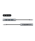 Docking Station Logilink USB-C, 100W, 4K, 10 Port
