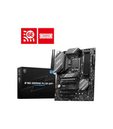 MSI 1700 B760 GAMING PLUS WIFI - DDR5/2xM.2/DP/HDMI/ATX