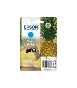 Epson 604 Singlepack Cyaan 2,4ml (Origineel) pineapple
