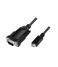 USB-C 2.0 (M) --> Serieel (M) Logilink 1,2m